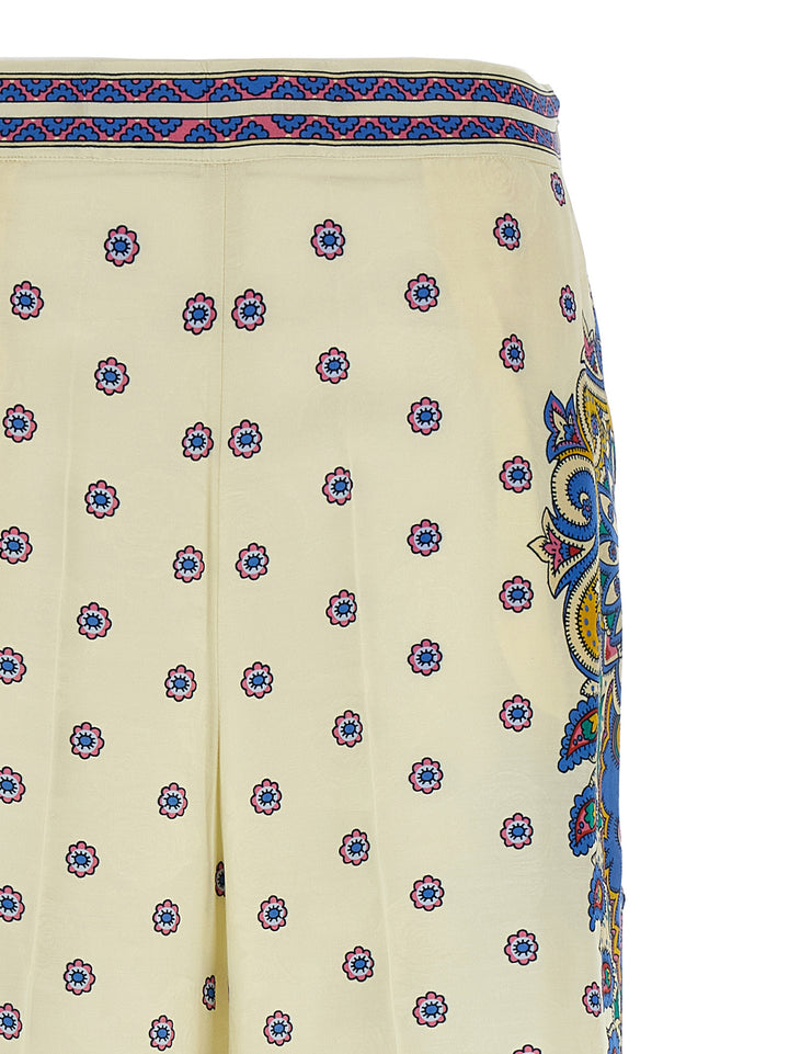 Etro Palazzo Pants - White | 3ff8108b754beb8f5de18942e915b41ab05dc47b