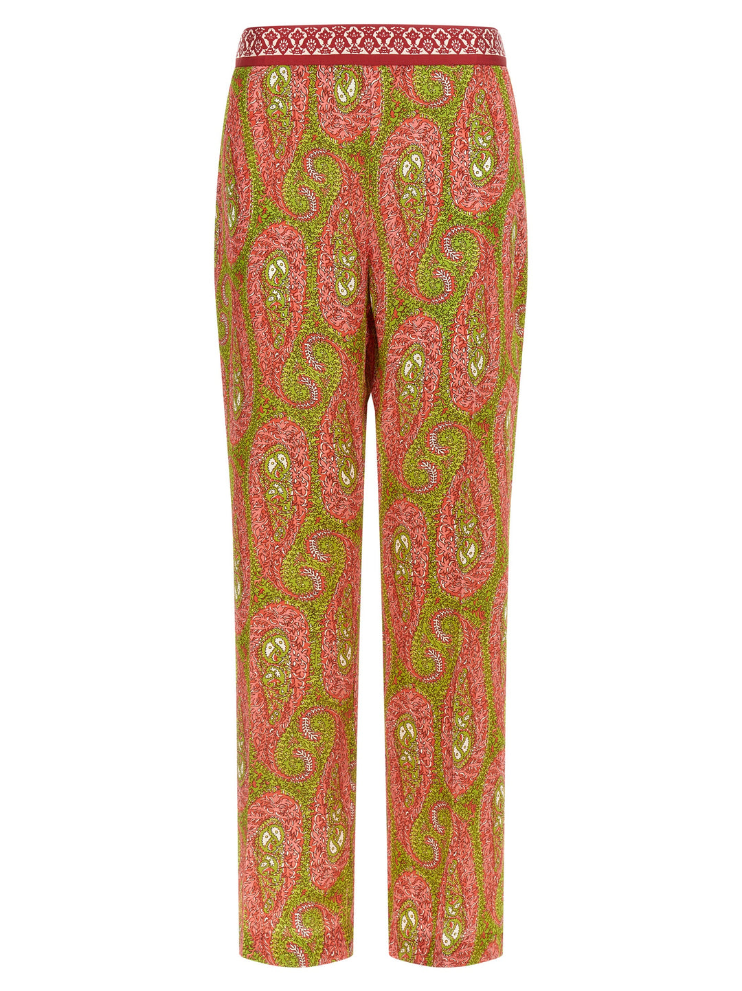 Etro Paisley Foliage Pants - Multicolor | 40435a9e0062828506d1dfb272f8ca9b0917dd2d
