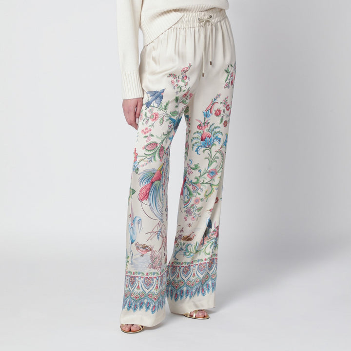 Etro Pants - White | 68f2aaa55f924f5dbf8d78b2042a3cd54295e19f
