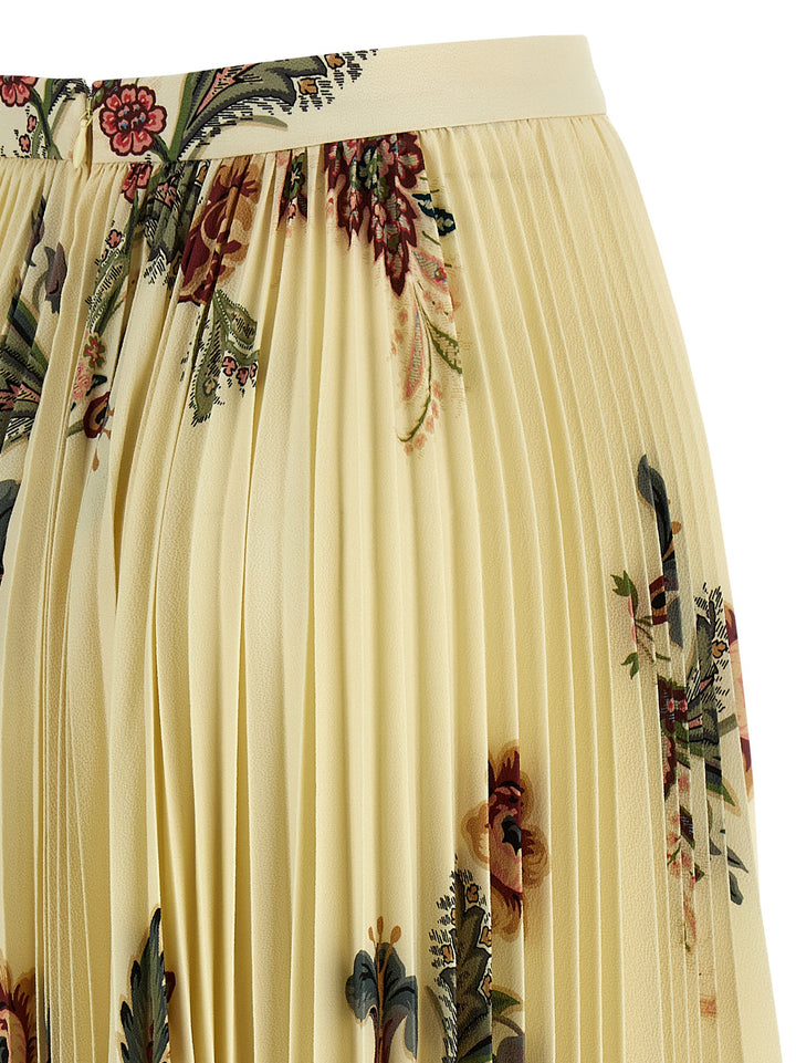 Etro Pleated Midi Skirt Skirts - Multicolor | fd5943868006609f6feb1d101fe77f093dd99949