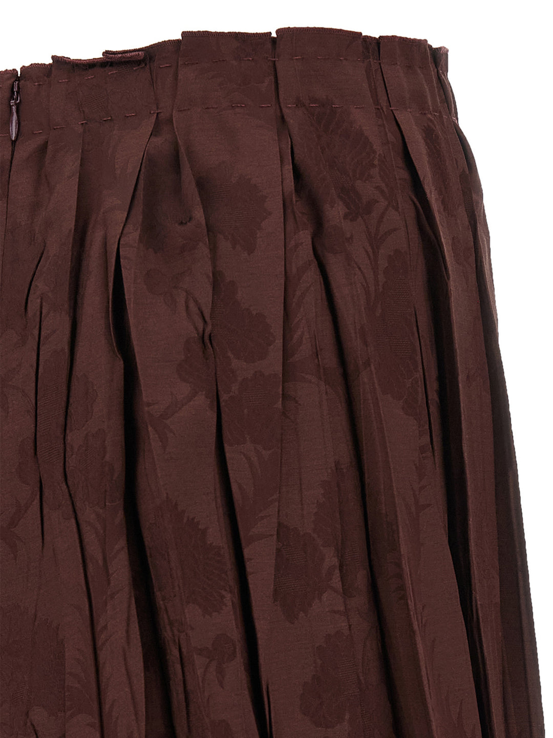 Etro Jacquard Floral Patterned Skirt Skirts - Bordeaux | c821b351561c421dfabee8e16fe7b80cd6b3cccf