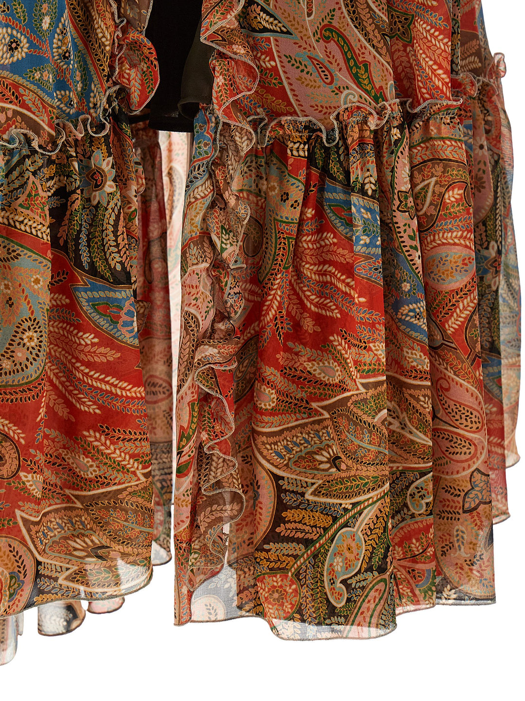 Etro Paisley Foliage Skirt Skirts - Orange | b1e85d58b13754b4887bd58eb48c30164757c328