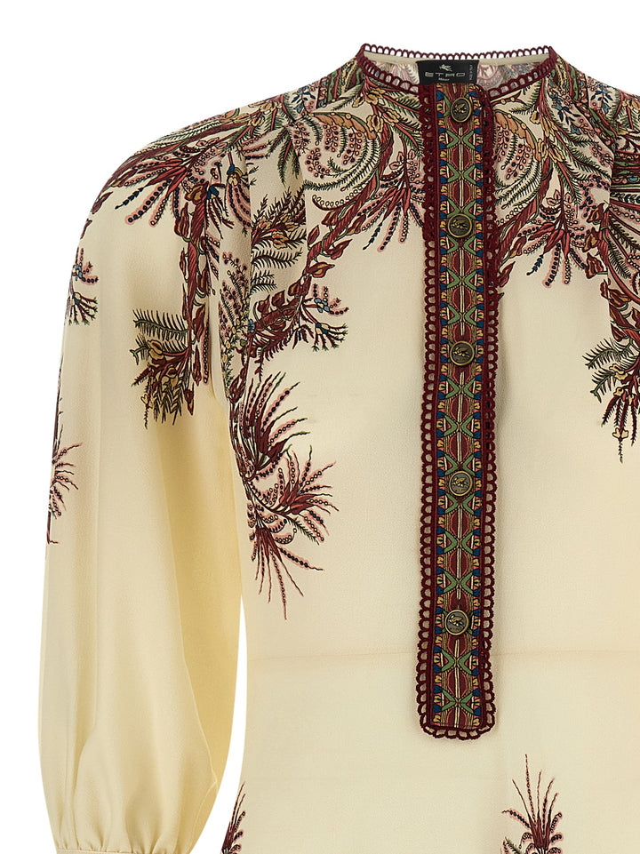 Etro Printed Dress Dresses - Multicolor | 5888bba9f9971f8077048077053e7e6f99903194