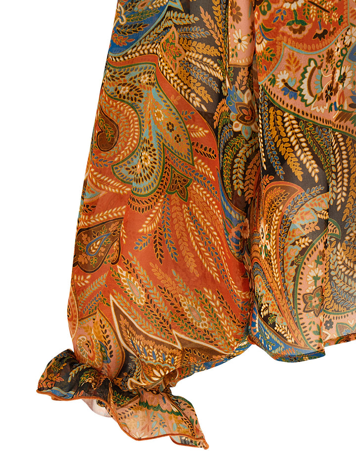 Etro Chiffon Shirt Shirt and Blouse - Multicolor | e3dbb42e5bad90bc9cfe110d835322eadc7699cd