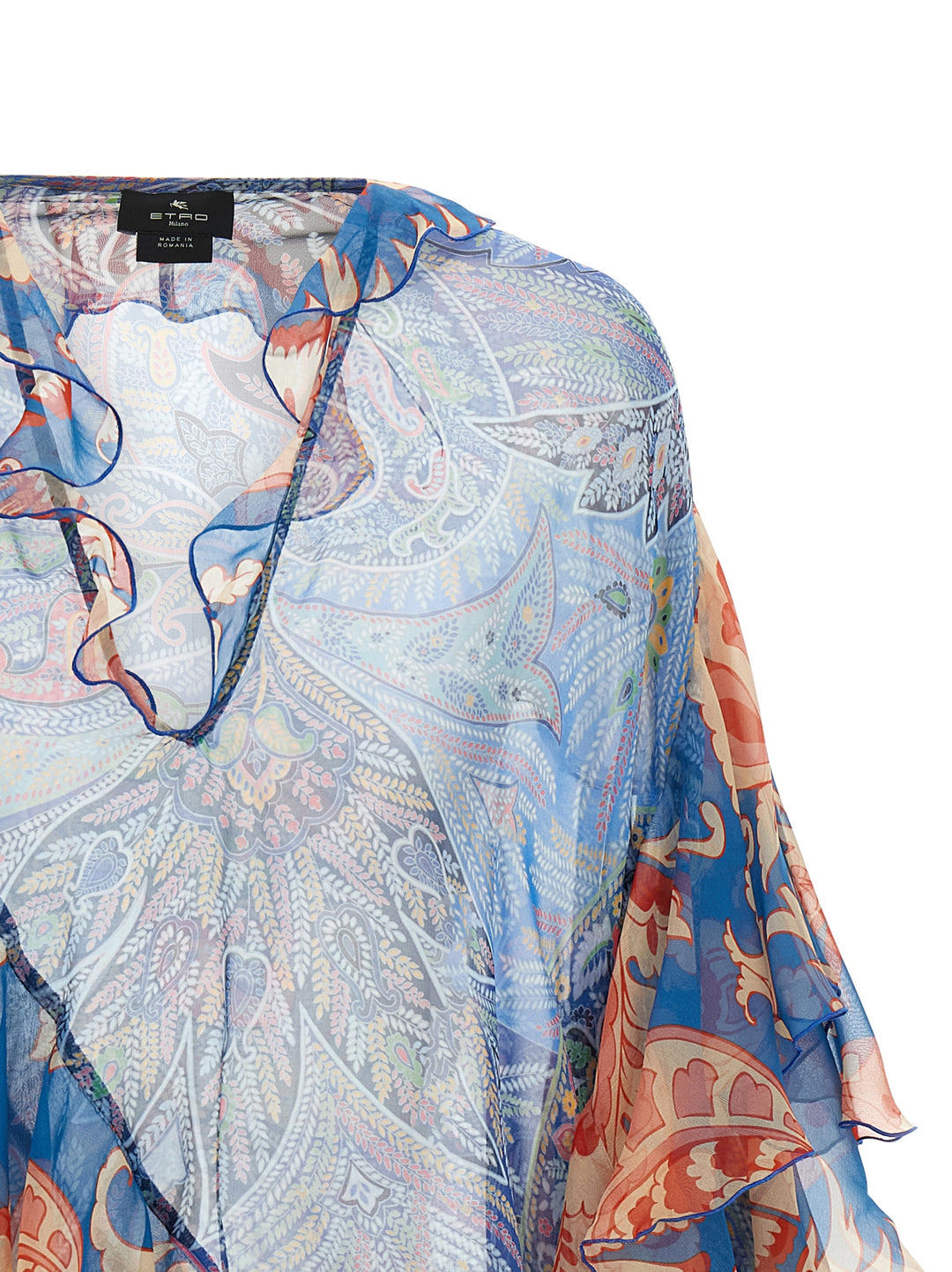 Etro Chiffon Blouse Shirt and Blouse - Light Blue | 1ec9e6e6037f77ffeaf5142eee51af9e15db4830