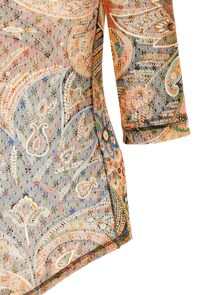 Etro Body Paisley Foliage Tops - Multicolor | a68adfce65f2a1e7a952f81daf89f4d5ea3f5445