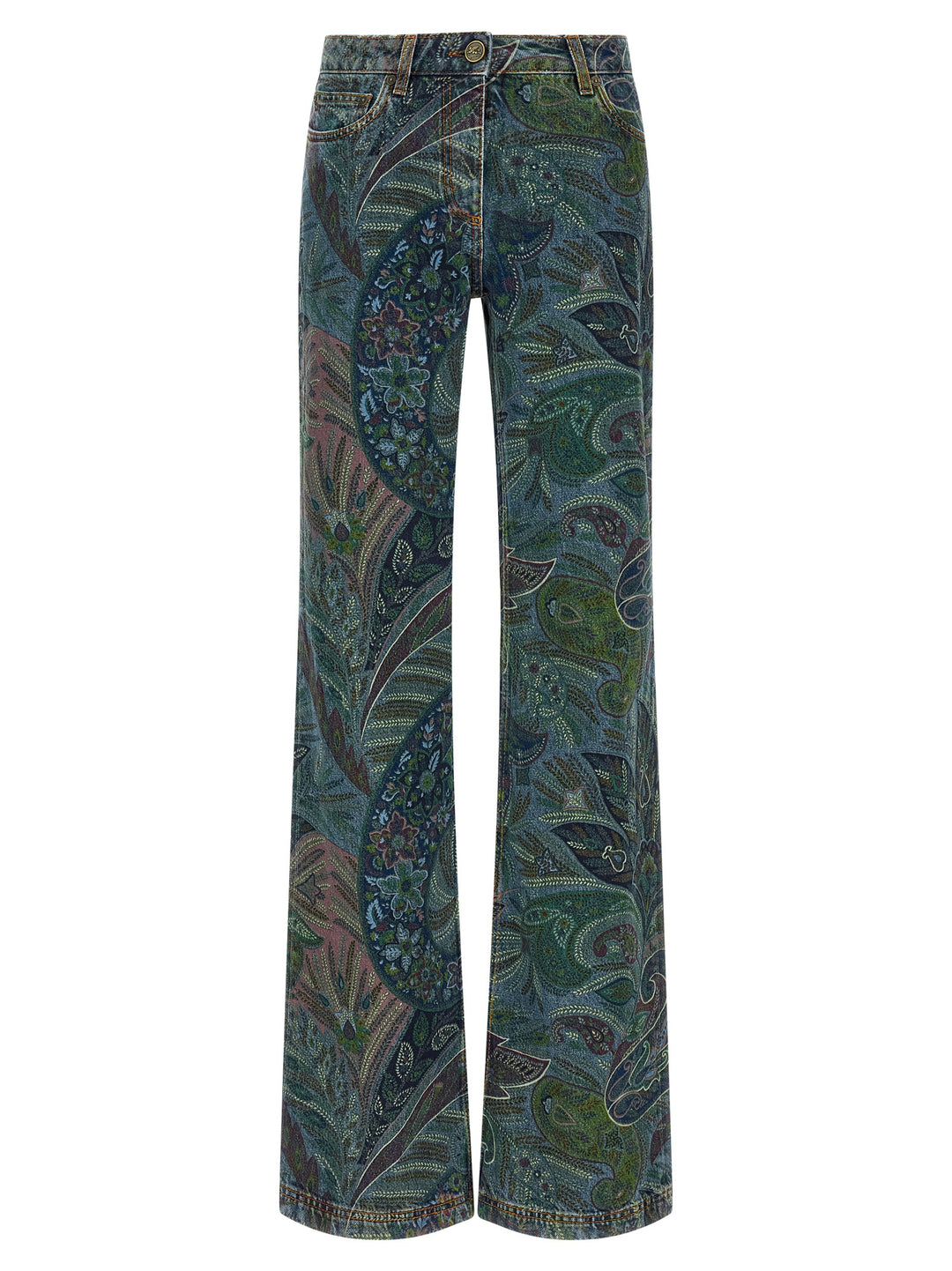 Etro Floral Print Jeans - Blue | 1cdcdc916fb8ea4bd156f2718d457c3f76548670