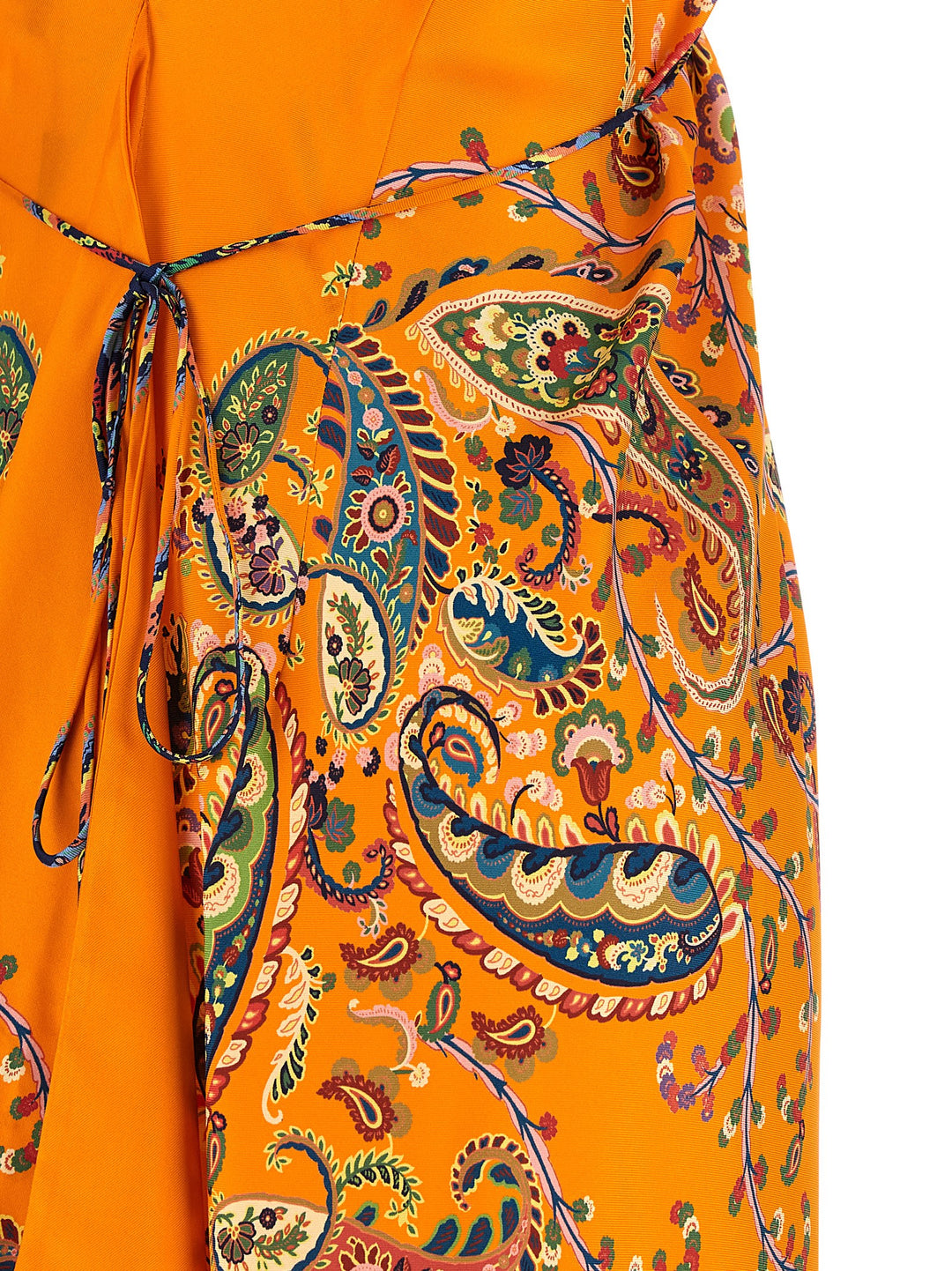 Etro Floral Paisley Dress Dresses - Orange | 25ba3d19648ac40536ba791f31191bfa6dfcff6a