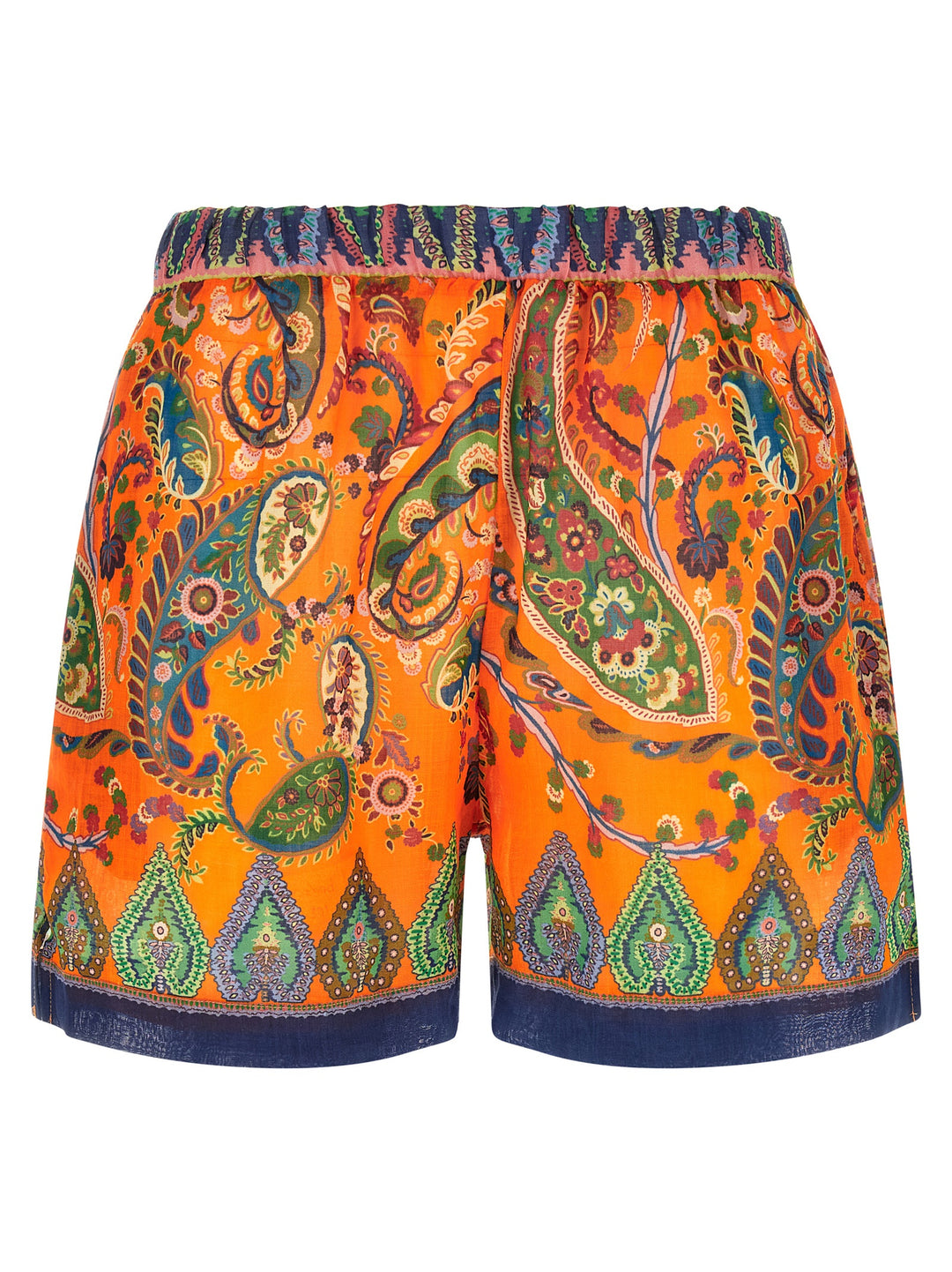 Etro Ramie Shorts Bermuda and Short - Orange | f0cc11166b26e29c5744cc4b3fd64d29b1c84f48
