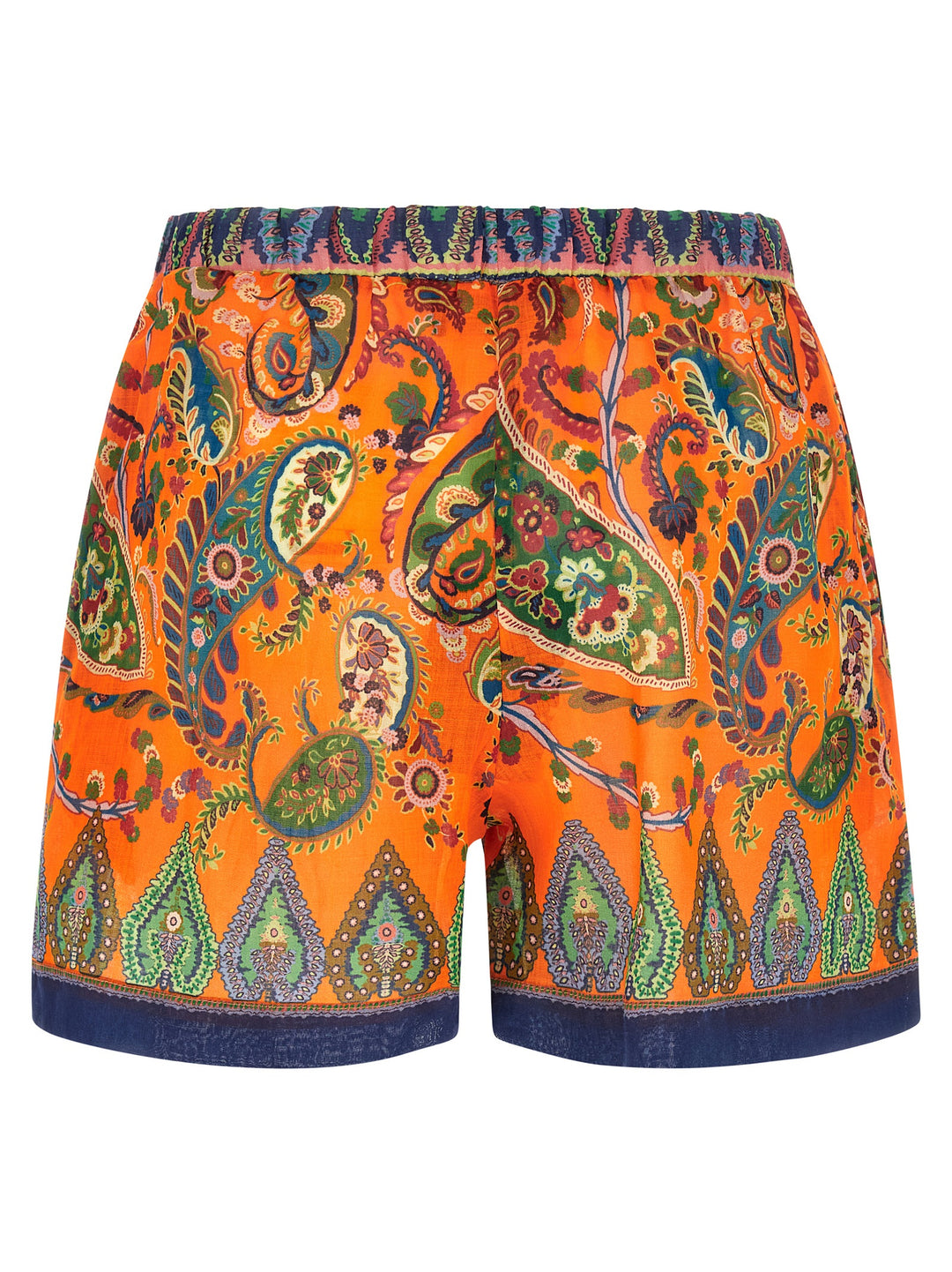 Etro Ramie Shorts Bermuda and Short - Orange | 80e5d8e5eb32e8a8d11296a899242de1cee187ce