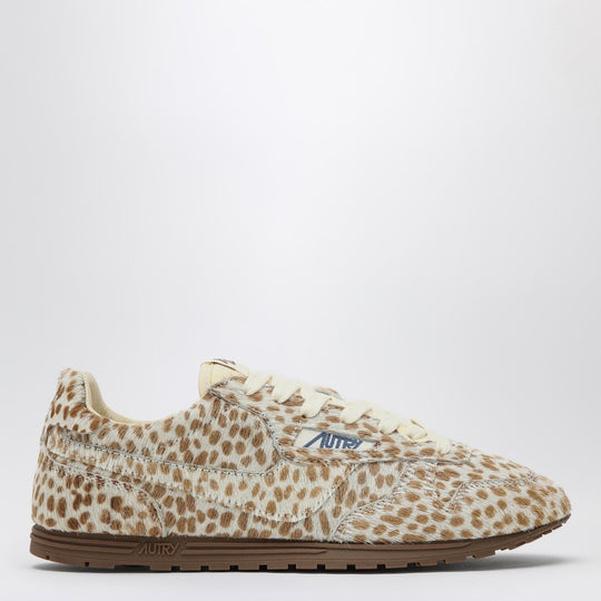 Windspin Sneakers In Animalier Pony Skin