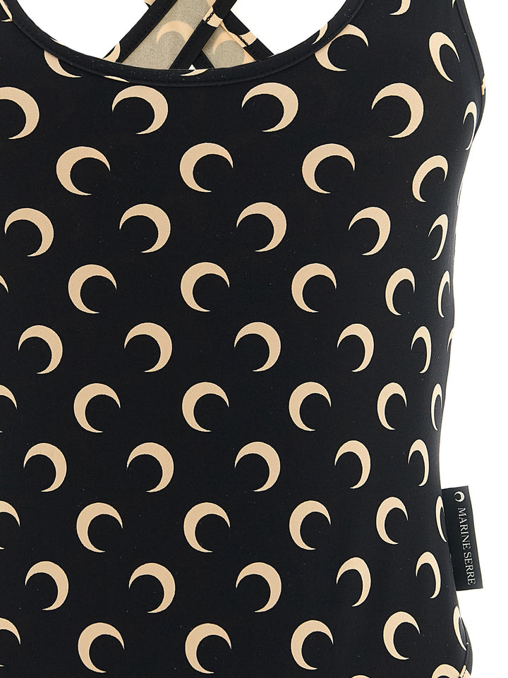 Marine Serre Moon Beachwear - Black | 50fbfddee5fc0b536fab9c13a45850bc2bce7e59