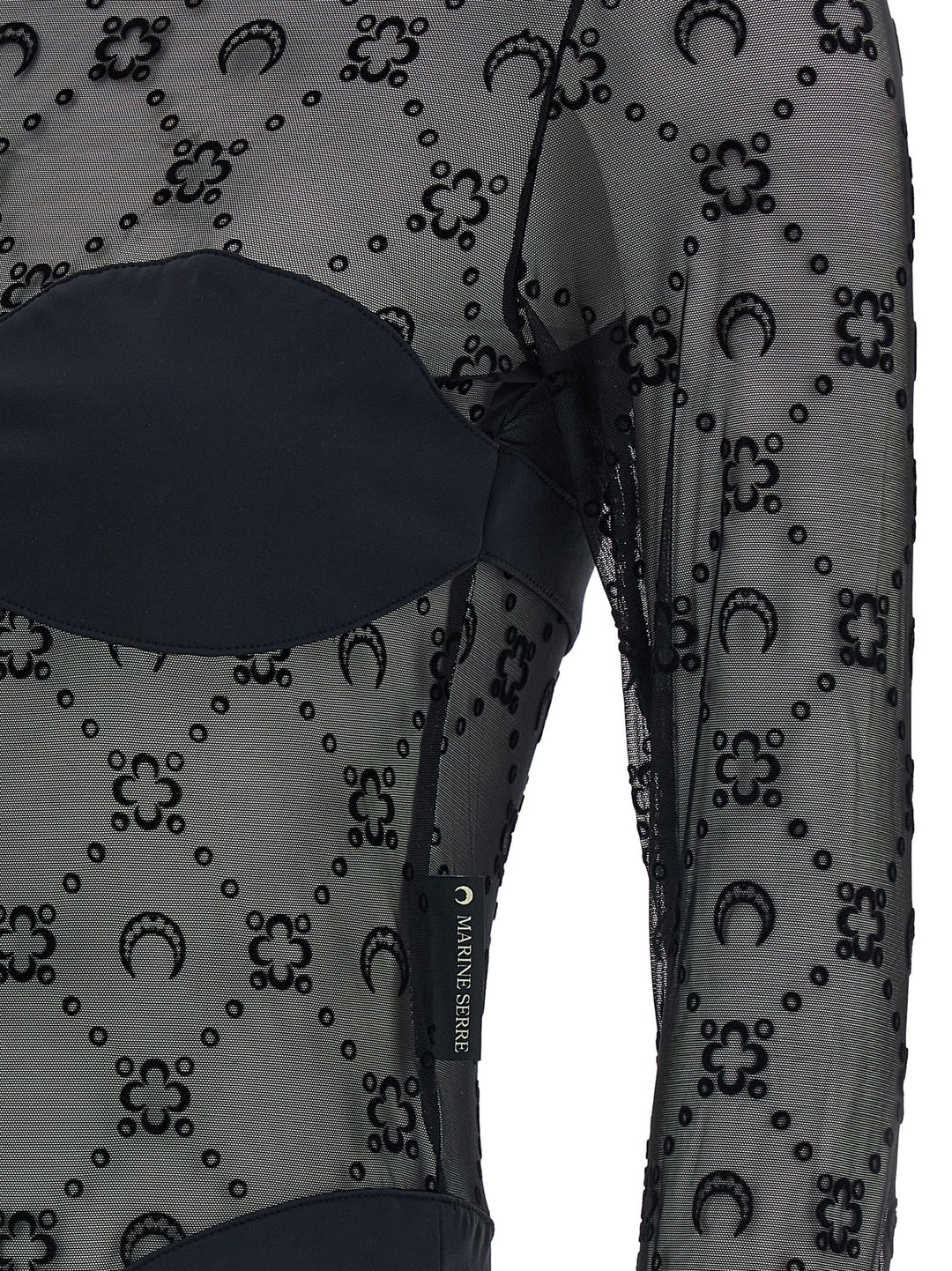 Marine Serre Moonogram Tops - Black | b5e360d6ed5ffc1250863313606a32079a418194