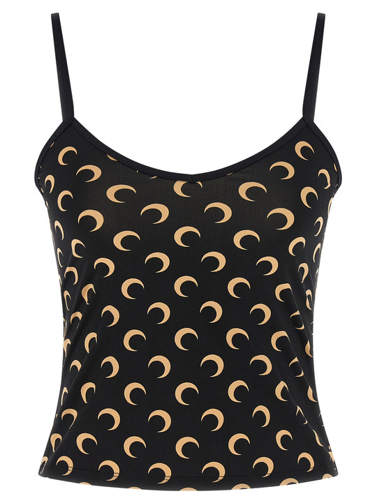 All Over Moon Tops Black