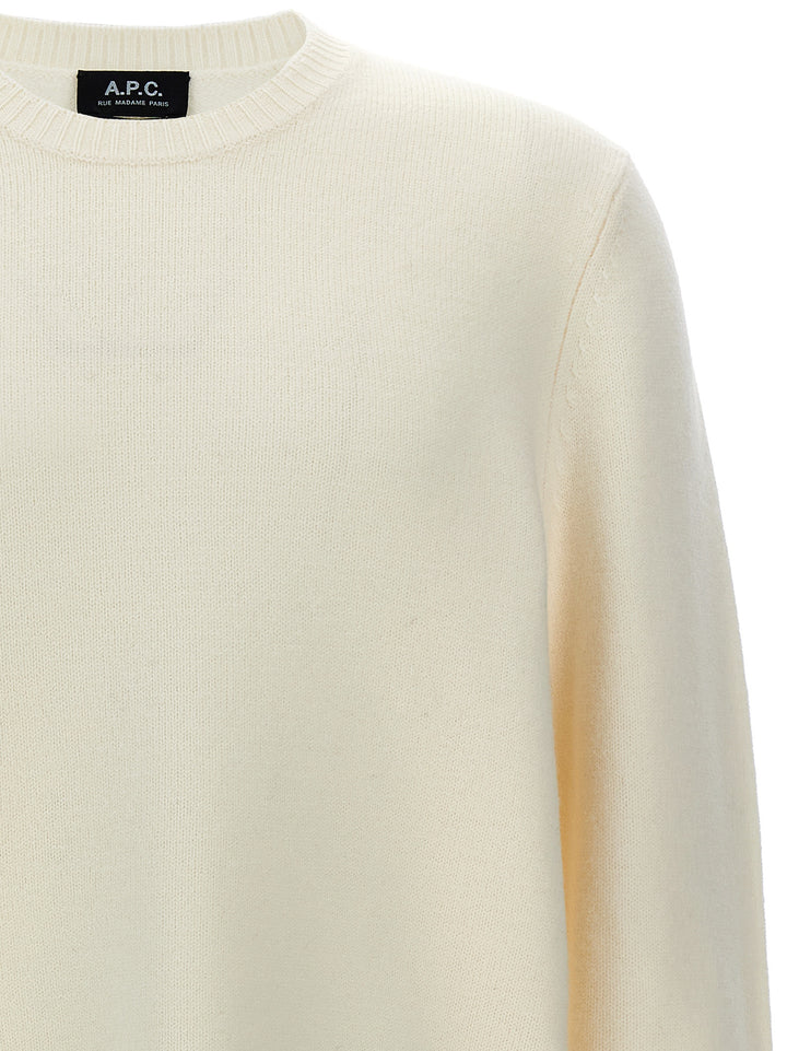 A.P.C. Edward Sweaters and Cardigans - White | 876acbed73c3460f970f69055d9c92c4406ff1a4