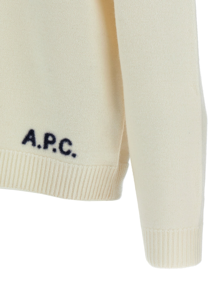 A.P.C. Edward Sweaters and Cardigans - White | 0ace92b95a6a61901923e1ec9192f853d28abf55