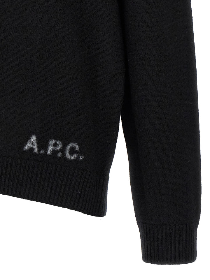 A.P.C. Edward Sweaters and Cardigans - Black | 694d69fcb4ade32566e6c88bbc58149ef14f6ef5