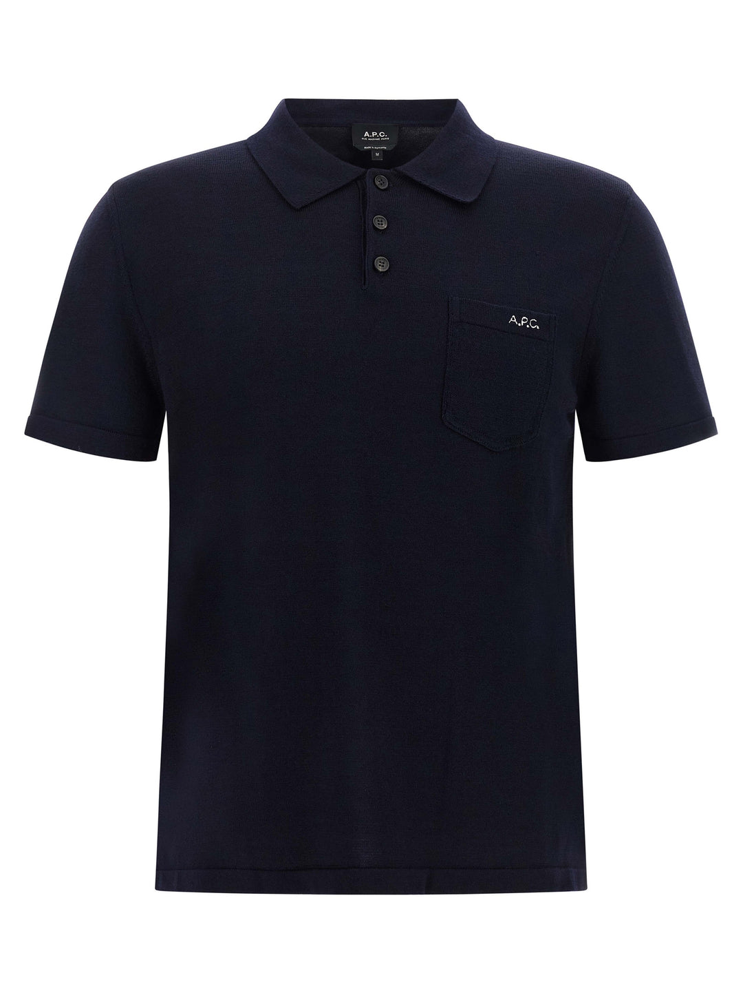 A.P.C. Gide Polo - Blue | f5c4b25b20dc4ff1f95a85f597377d2cdad9d00a