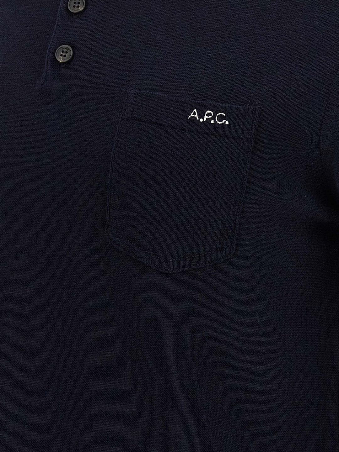 A.P.C. Gide Polo - Blue | 634c7ce150a8fedffefcba4dfa4c4a807e50b9fd