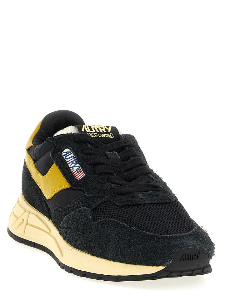 Autry Reelwind Low Sneakers - Black | 4f95a4cc2bf9a0d55308dadb63ffeec7374c2751
