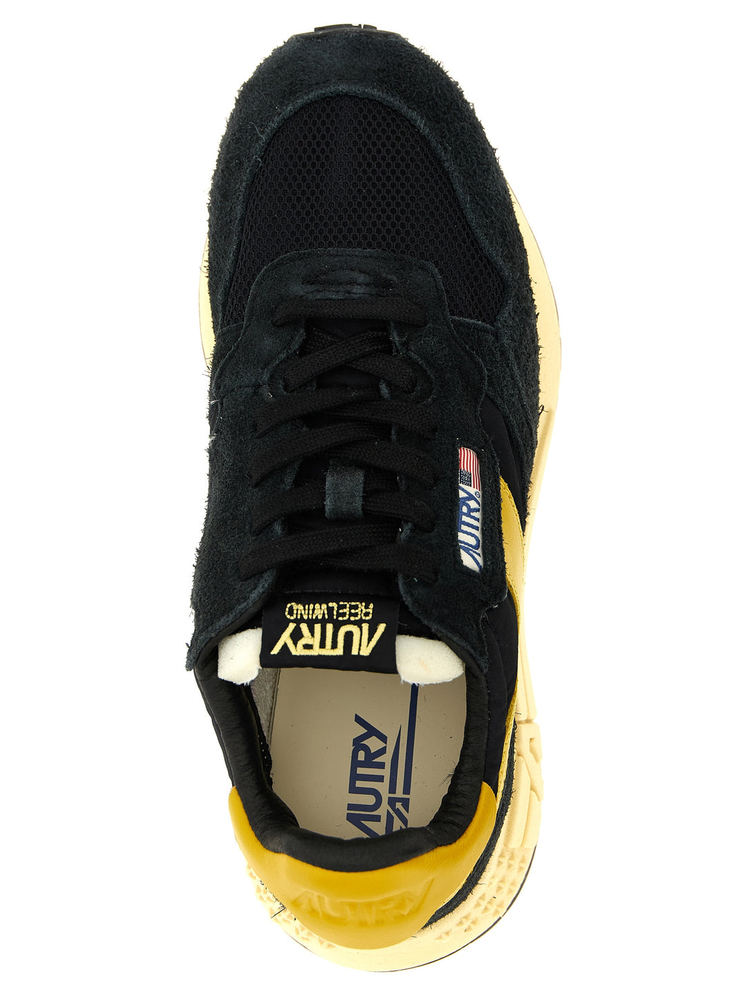 Autry Reelwind Low Sneakers - Black | 7bcd525371764711e70c853d10e460c038e3fe4c