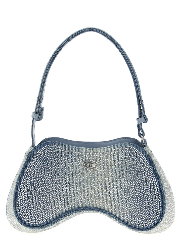 Diesel Play Shoulder Shoulder Bags - Light Blue | e27d9e917159aa3381aad1b29c5d7015af405f88