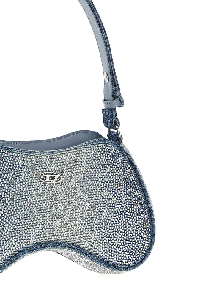Diesel Play Shoulder Shoulder Bags - Light Blue | d4f3a73ef6f12b98a5af113b92c44ce3338da486