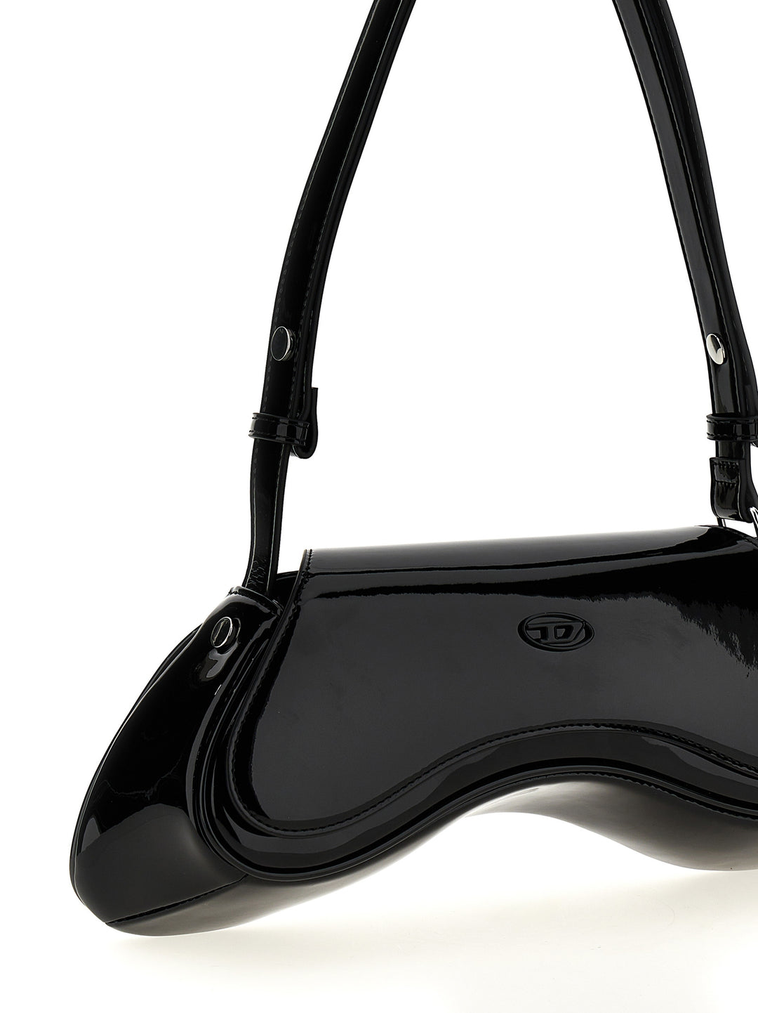 Diesel Play Crossbody Shoulder Bags - Black | 85e5401c92f47a72ce3b71a848abcd6b60007588