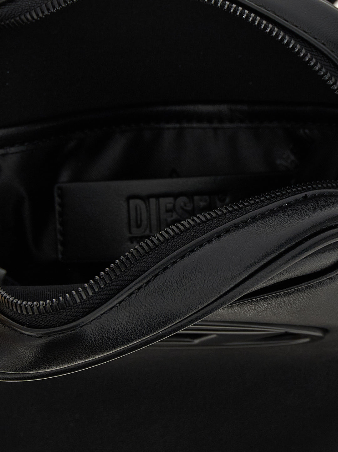 Diesel Holi-D Crossbody Bags - Black | 6bebc292094023036637da329868469066cd21d2
