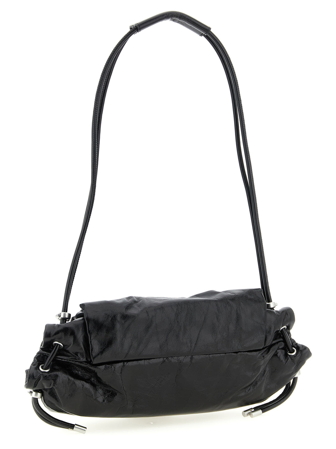 Diesel Scrunch-D Shoulder S Shoulder Bags - Black | 77aa207c0739ed01e4a292d3175f219e0ae12698