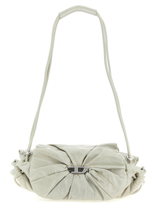 Scrunch-D Shoulder S Shoulder Bags Beige