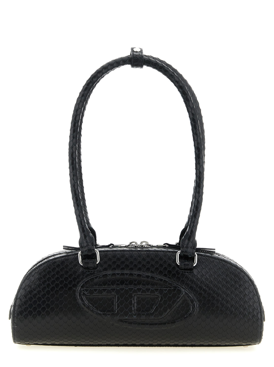 Diesel 1dr Dome Shoulder Bags - Black | ef201d28e98f40c55939a036bc12420e50e40a0c