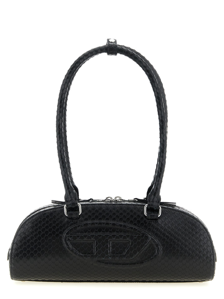 Diesel 1dr Dome Shoulder Bags - Black | ef201d28e98f40c55939a036bc12420e50e40a0c