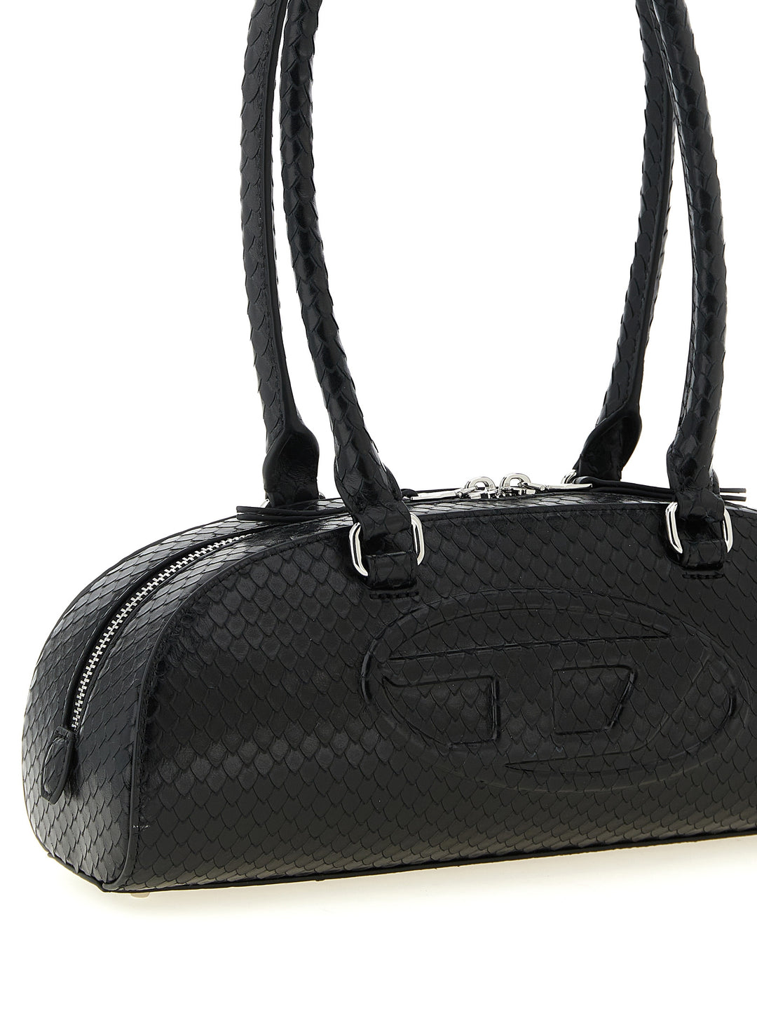 Diesel 1dr Dome Shoulder Bags - Black | b3f39acdf479ab8ad39a9ef8b490943543224ab4