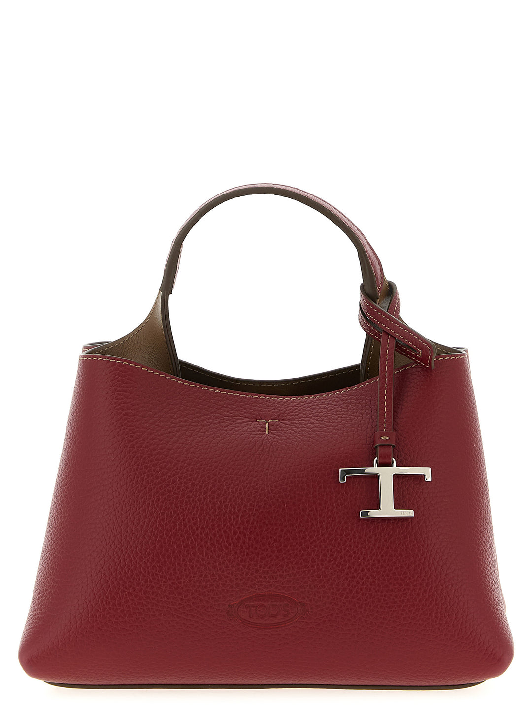 Tod'S Micro Leather Handbag Hand Bags - Red | e2bcecbf1a99cbc70d69da682dc7409fdeb2ec35