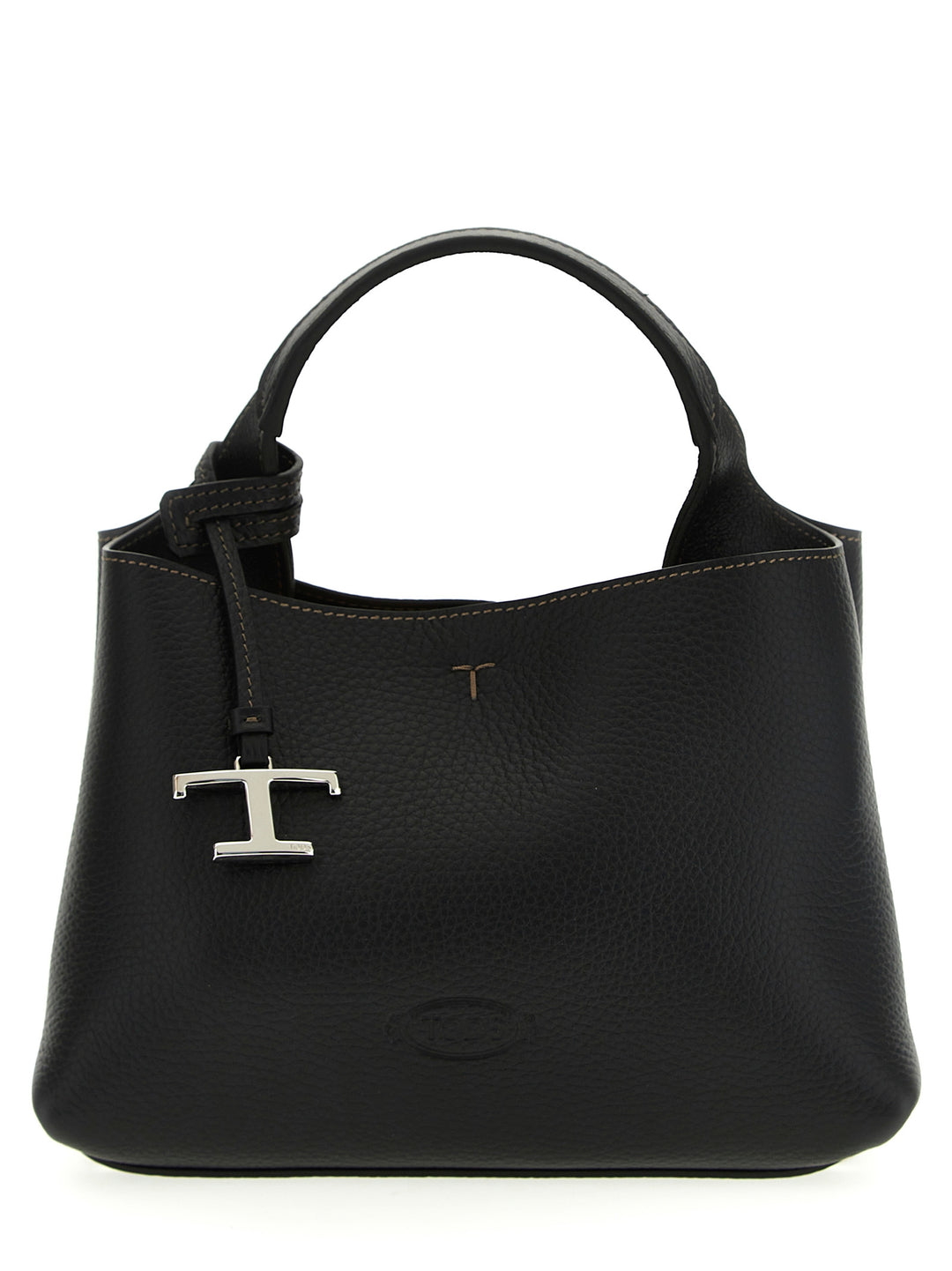 Tod'S Micro Leather Handbag Hand Bags - Black | 774237da379fb2d1975f937b856358183252b660
