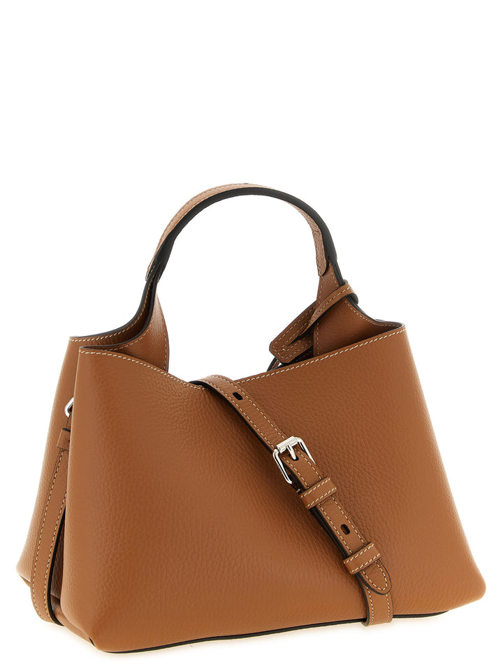 Tod'S Micro Leather Handbag Hand Bags - Beige | 47861fe5d304f05d1b9a26d6731c5c5fb97dcca1