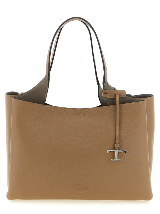 T Timeless Tote Bag Brown