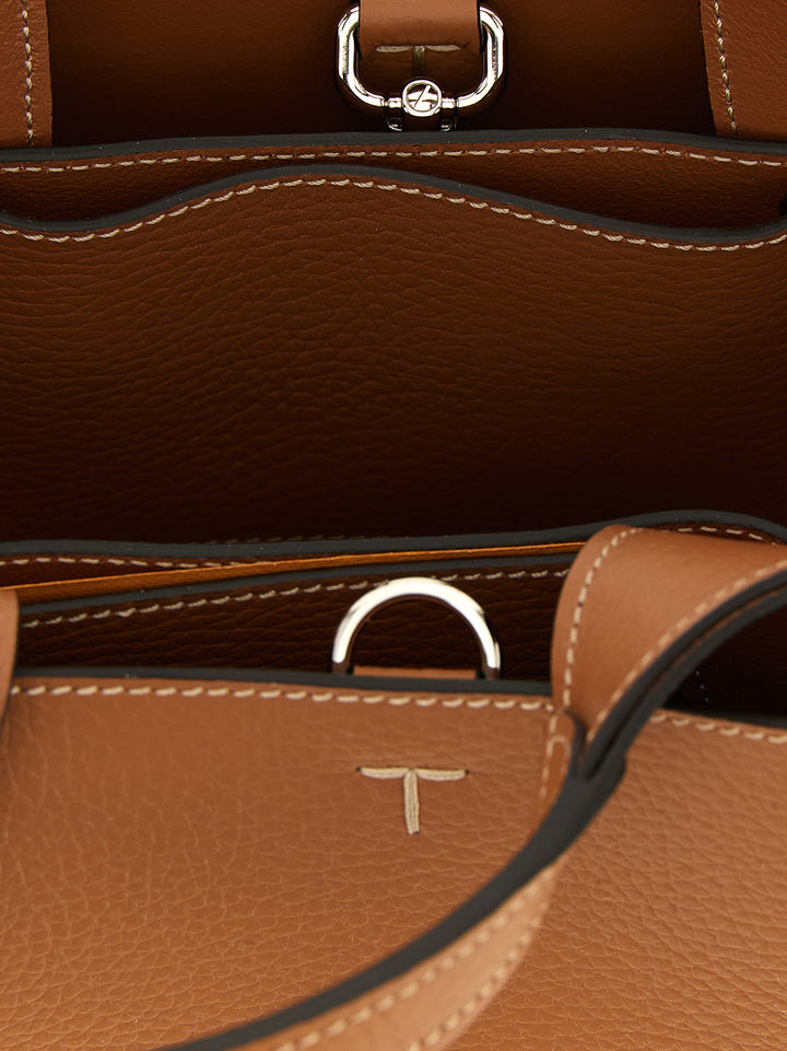Tod'S Micro Leather Handbag Hand Bags - Brown | f6c5339397955082c5780afd828a6f3f3921d478