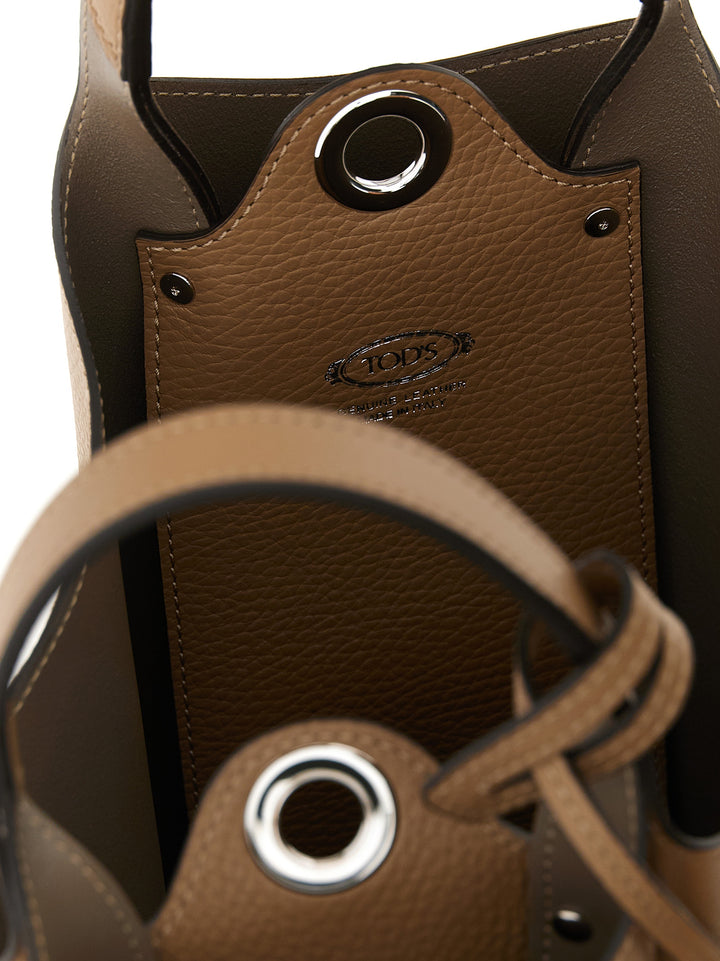 Tod'S T Timeless Hand Bags - Brown | 5553735f769f05ccfadd97ab2b8a3f81df0a6db3