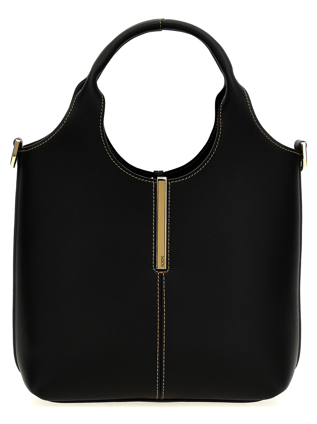 Tod'S Ebr Tote Bag - Black | 2005c889e10e9afcc681fef347829202346ba631