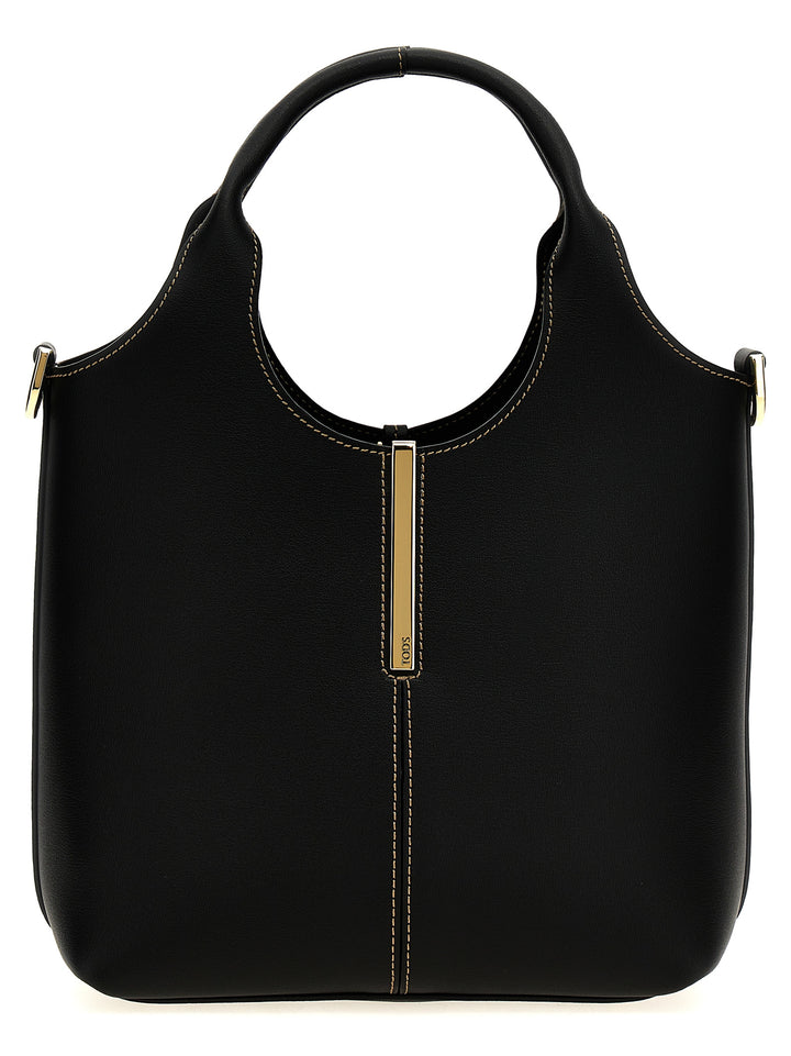 Tod'S Ebr Tote Bag - Black | 2005c889e10e9afcc681fef347829202346ba631
