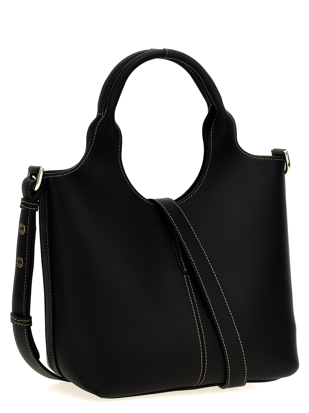Tod'S Ebr Tote Bag - Black | 2031343b25ea099f7ea14e903291eca77e8b6fcf