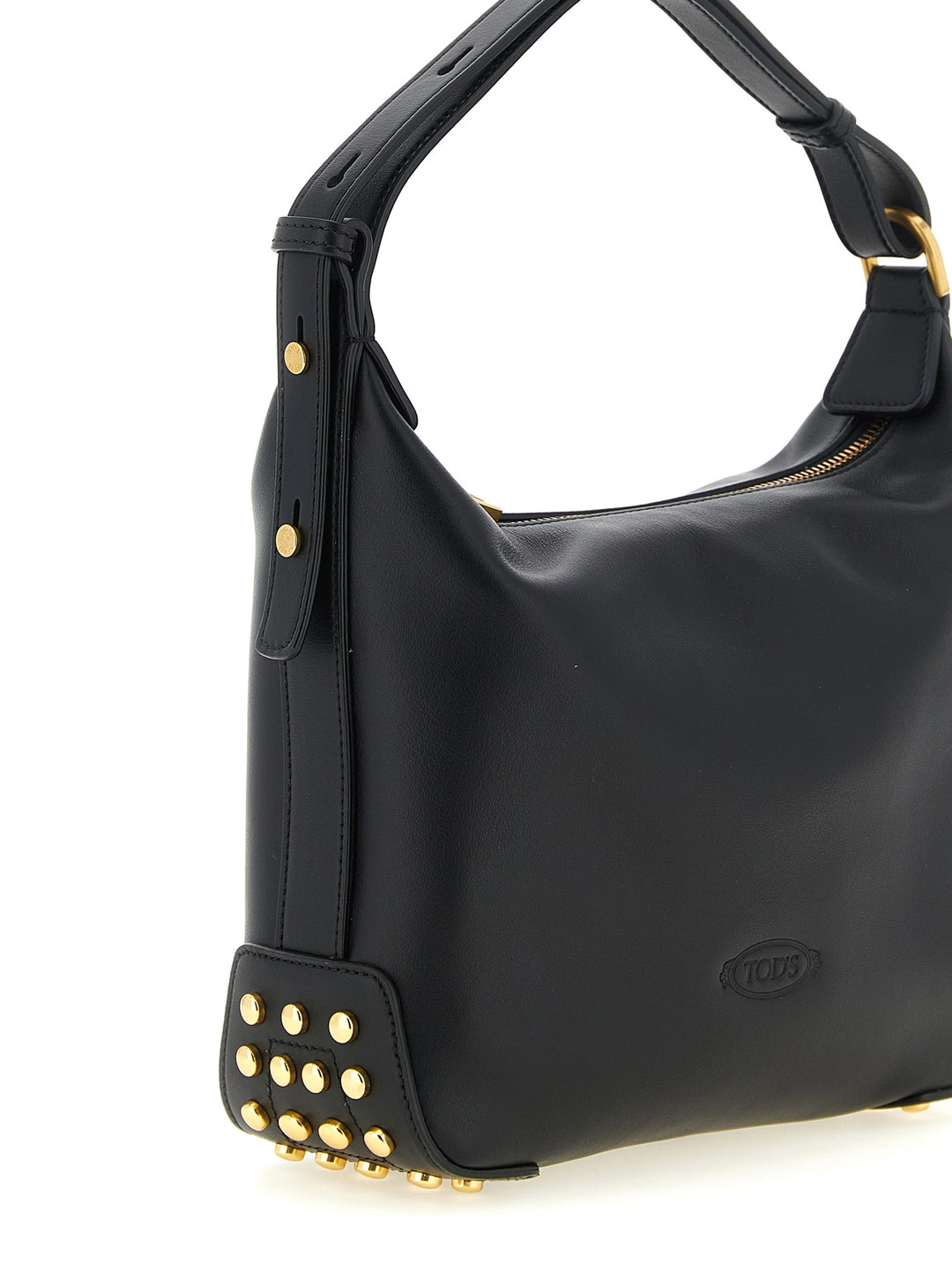 Tod'S Gommini Shoulder Bags - Black | f0fb857b816c74f46cecbd57b62dd9965fdf7feb