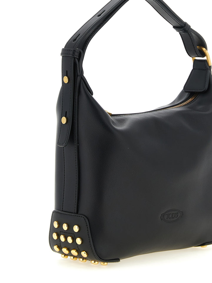 Tod'S Gommini Shoulder Bags - Black | f0fb857b816c74f46cecbd57b62dd9965fdf7feb