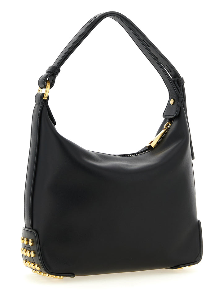 Tod'S Metal Dots Shoulder Bags - Black | ea9210b57c7caad458598be37852502335ae00f8