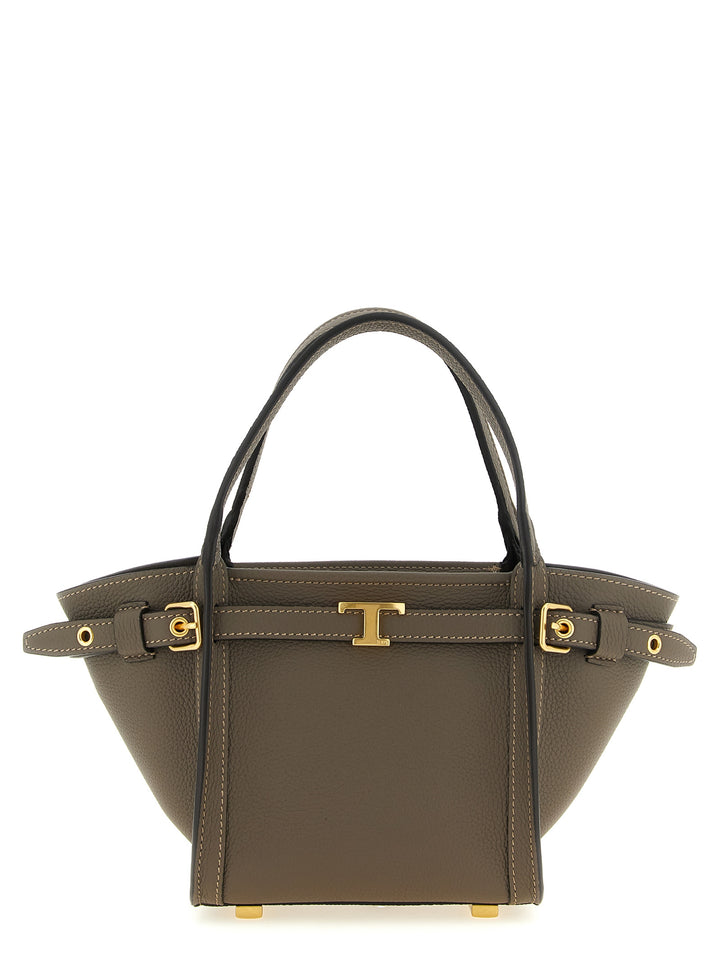 Tod'S Tim Tote Bag - Gray | 8cb7d83e7e38a497aa5f69903636ca54a635f693