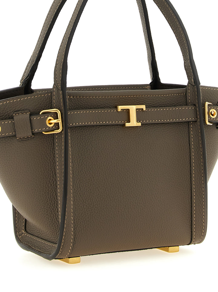 Tod'S Tim Tote Bag - Gray | 02f0530811d2e531c440bc733d1ca35662bef0c8