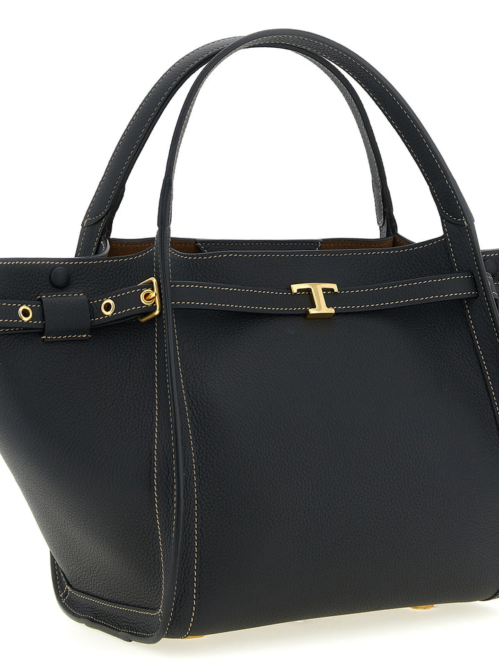 Tod'S Tim Tote Bag - Black | 0ea562f775bb67ca1bcd108df397a208395e599a
