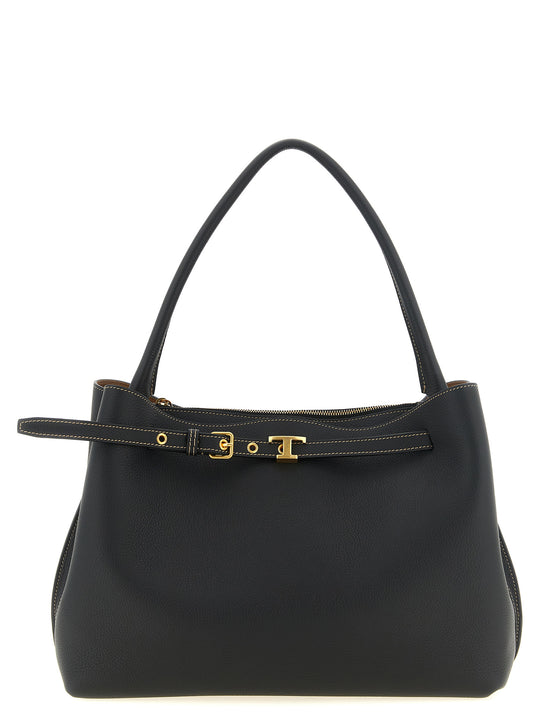 T Signature Piccola Hand Bags Black